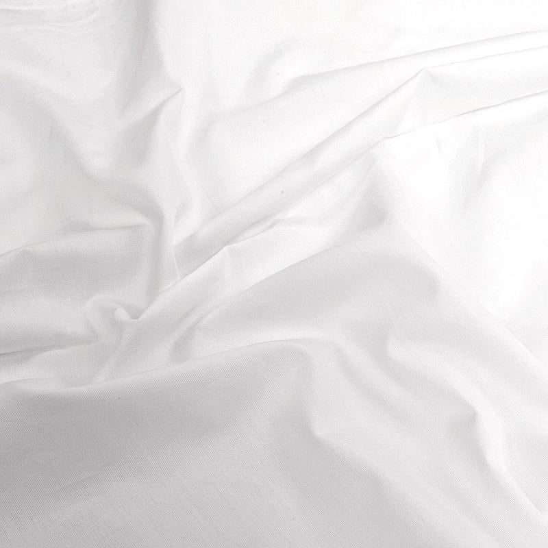 CLASSIC PLAIN WHITE DUVET COVER + Pillow Set | BEDLAM .